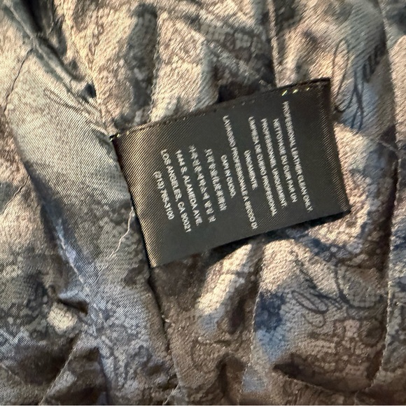 Guess Women's Charcoal Gray Leather Jacket Size Small. - Picture 7 of 7